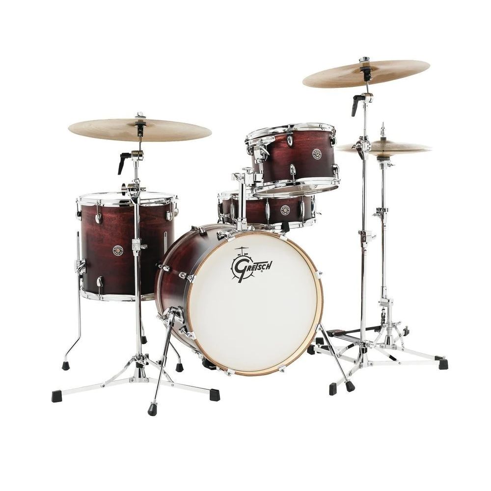 Gretsch Drums Catalina Club 4pc Drum Kit - Satin Antique Fade-Gretsch-Infinite Music