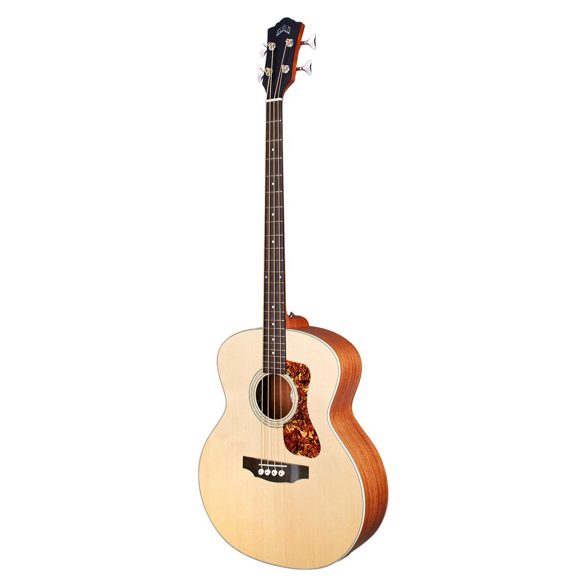 Guild B-240E Acoustic Bass W/- Fishman Pickup & DLX Gig Bag- NATURAL-Guild-Infinite Music