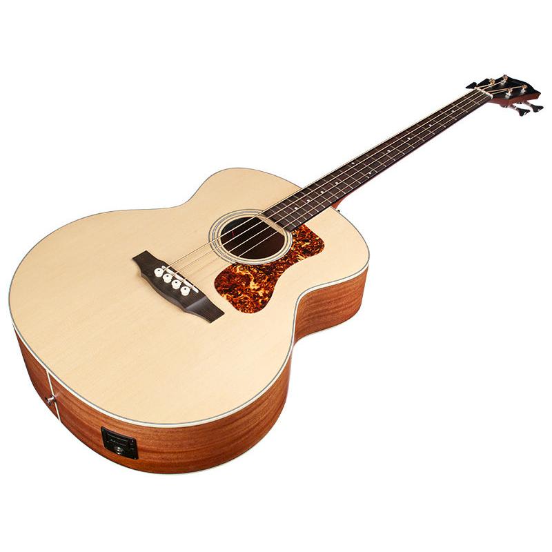Guild B-240E Acoustic Bass W/- Fishman Pickup & DLX Gig Bag- NATURAL-Guild-Infinite Music