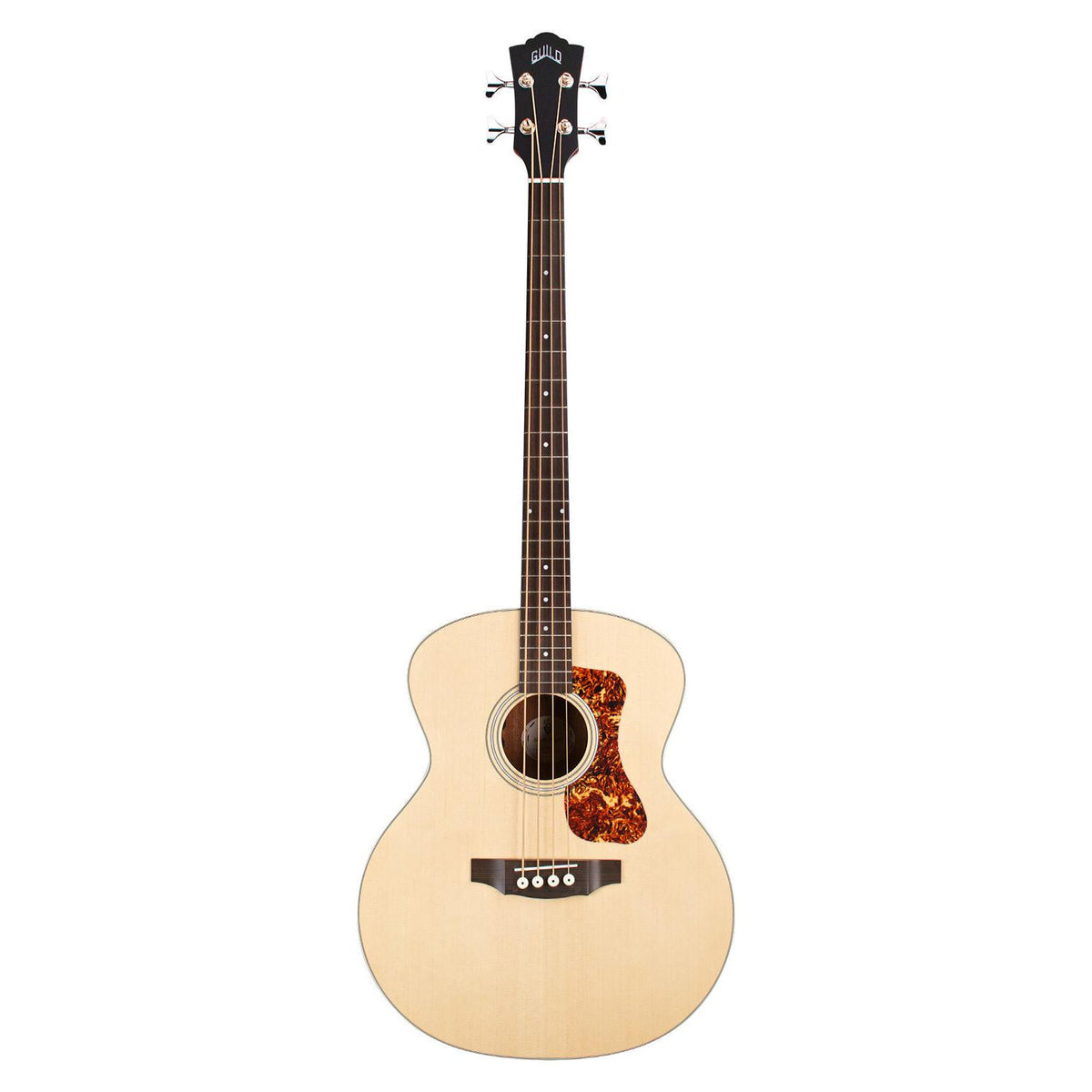 Guild B-240E Acoustic Bass W/- Fishman Pickup & DLX Gig Bag- NATURAL-Guild-Infinite Music