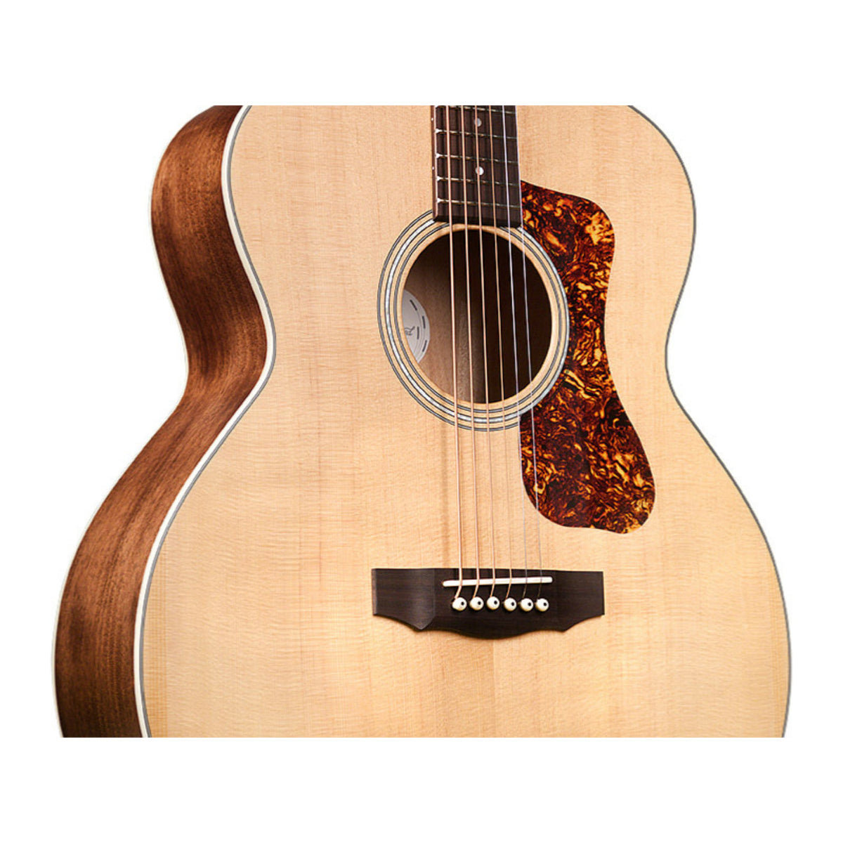 Guild BT-240E BARITONE Acoustic Guitar W/- Fishman Pickup & DLX Gig Bag- NATURAL-Guild-Infinite Music