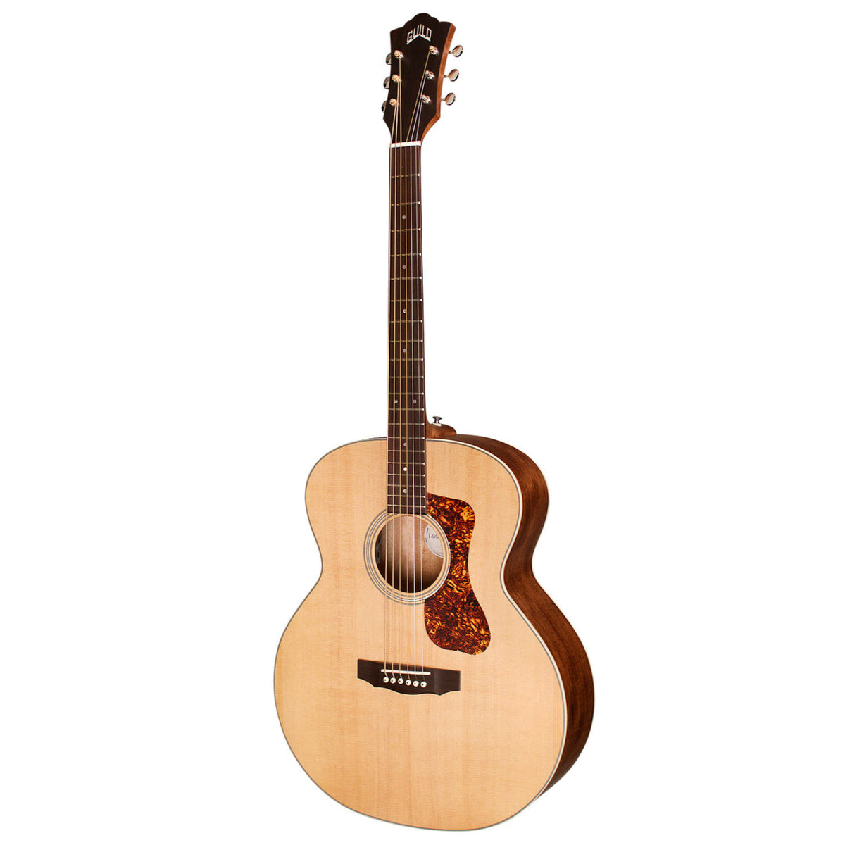 Guild BT-240E BARITONE Acoustic Guitar W/- Fishman Pickup & DLX Gig Bag- NATURAL-Guild-Infinite Music