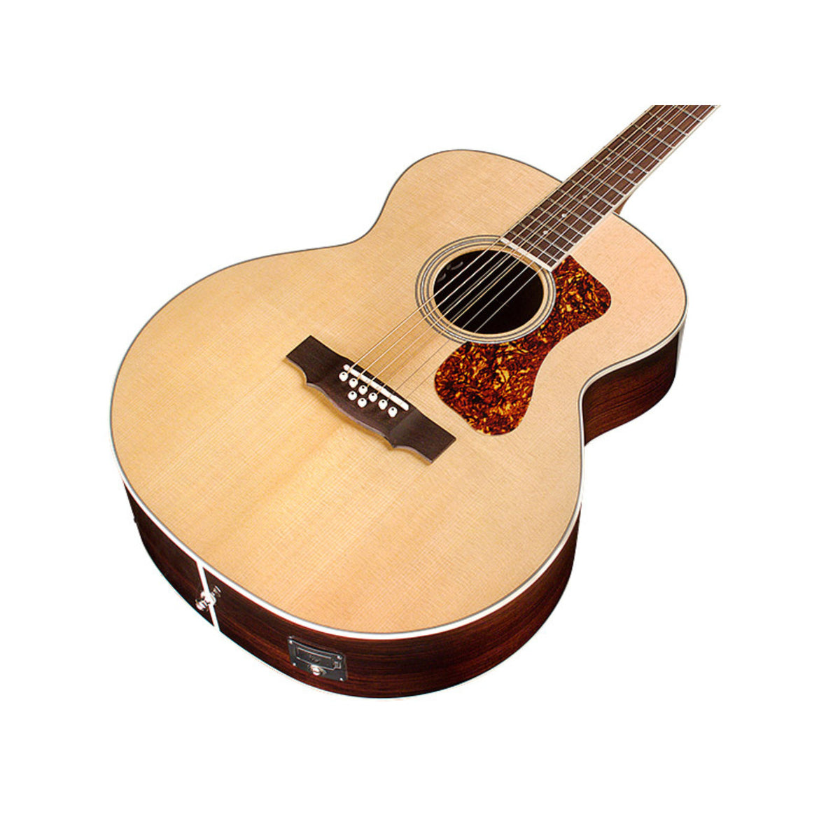 Guild BT-258E BARITONE 8 STRING Acoustic Guitar W/- Fishman Pickup & DLX Gig Bag- NATURAL-Guild-Infinite Music