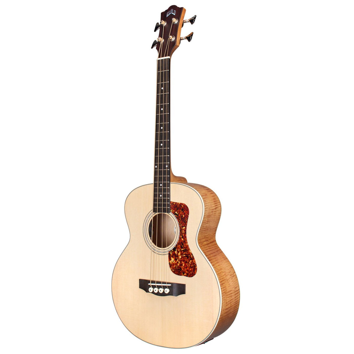 Guild Jumbo JNR Acoustic Bass W/- Fishman Pickup & DLX Gig Bag- ANTIQUE BLOND-Guild-Infinite Music