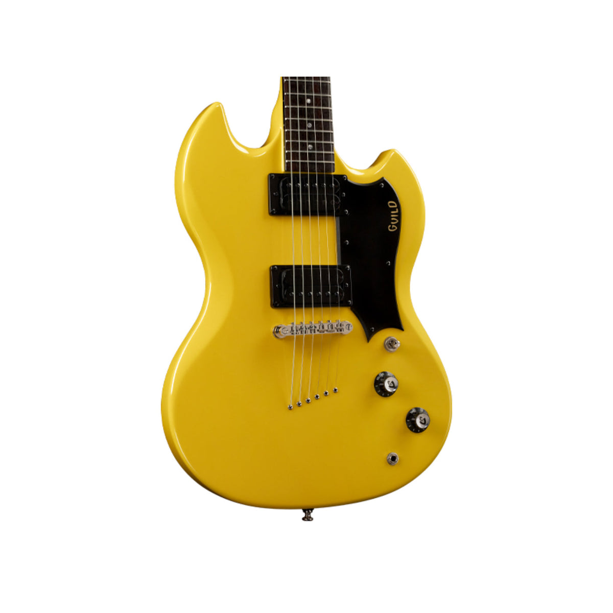 Guild Polara Electric Guitar - VOLTAGE YELLOW-Guild-Infinite Music