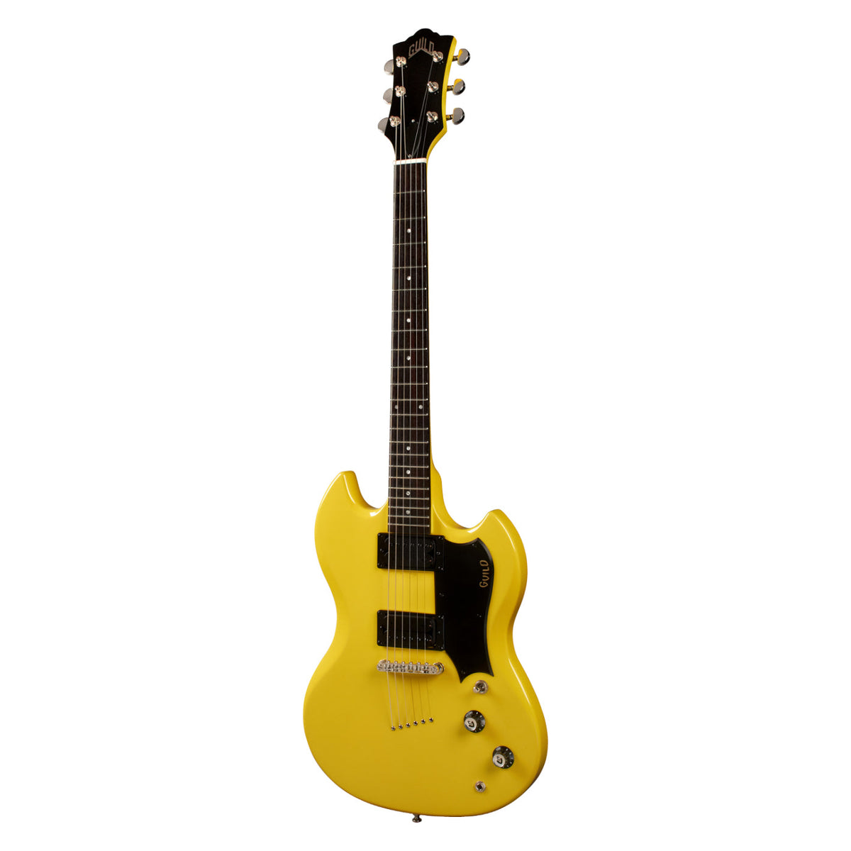Guild Polara Electric Guitar - VOLTAGE YELLOW-Guild-Infinite Music