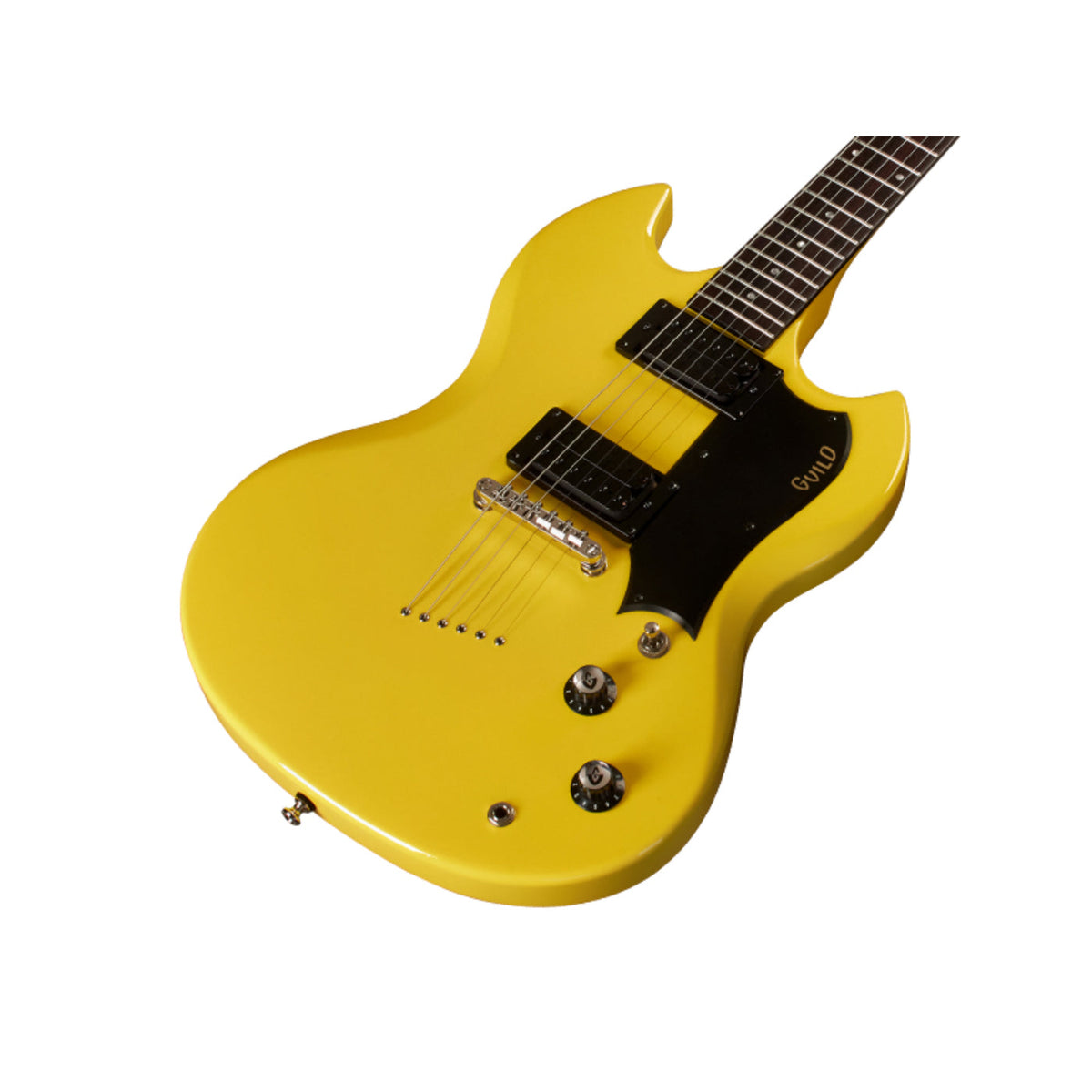 Guild Polara Electric Guitar - VOLTAGE YELLOW-Guild-Infinite Music