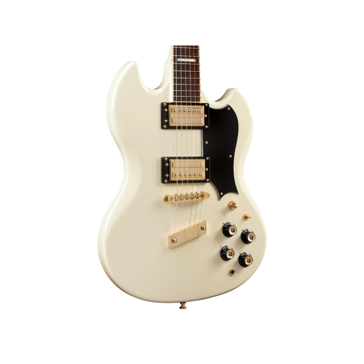 Guild S-100 Polara - Kim Thayil - Signature Electric Guitar - VINTAGE WHITE-Guild-Infinite Music