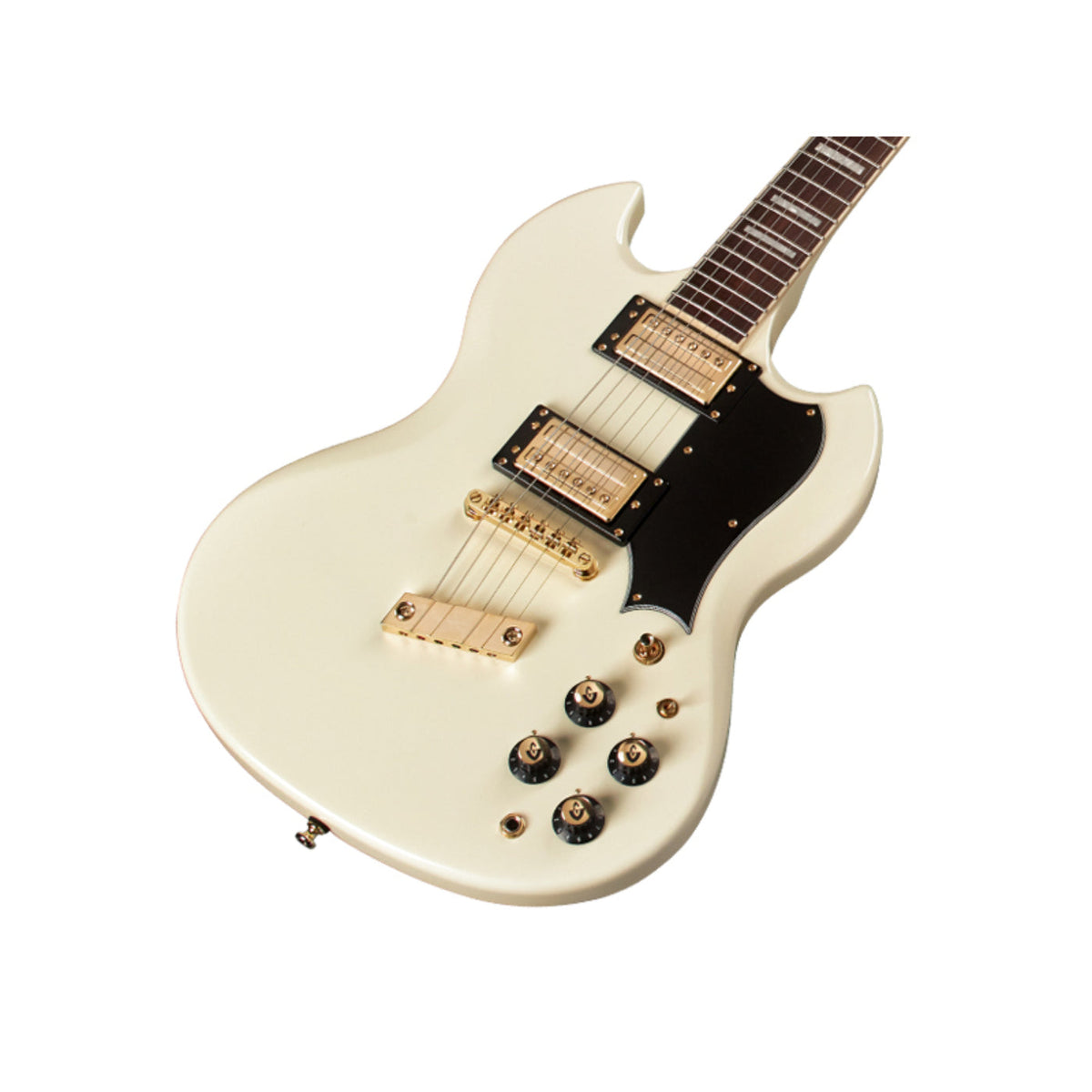 Guild S-100 Polara - Kim Thayil - Signature Electric Guitar - VINTAGE WHITE-Guild-Infinite Music