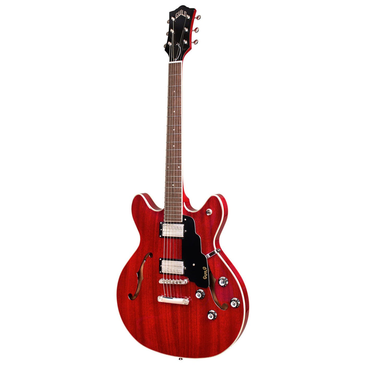Guild Starfire 1 DC Electric Guitar - CHERRY RED-Guild-Infinite Music