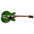 Guild Starfire 1 DC GVT Electric Guitar W/ Vibrato - EMERALD GREEN-Guild-Infinite Music