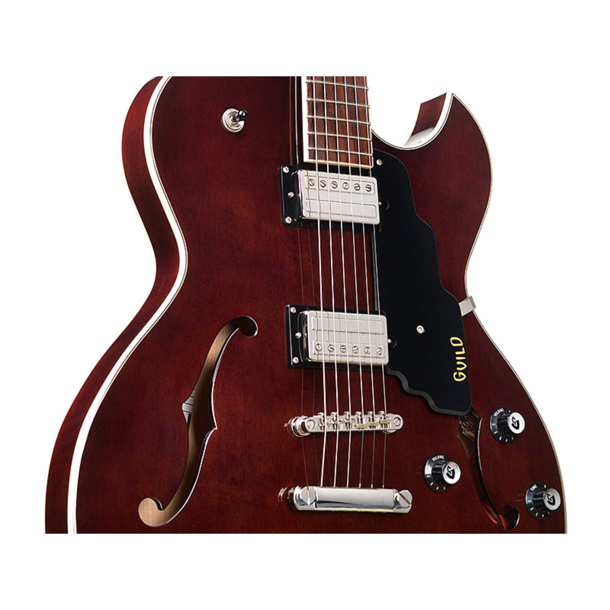 Guild Starfire 1 SC Electric Guitar - VINTAGE WALNUT-Guild-Infinite Music