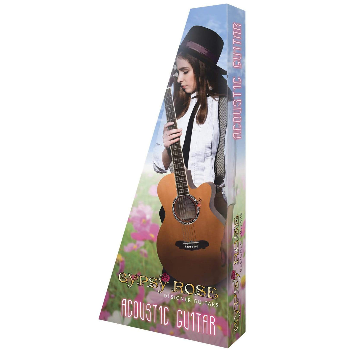 Gypsy Rose 7/8 Acoustic Guitar Pack-Gypsy Rose-Infinite Music