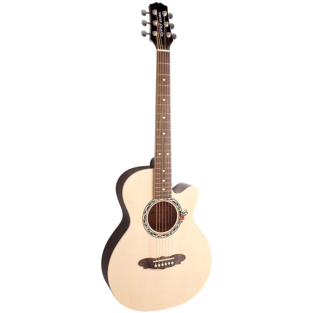 Gypsy Rose 7/8 Acoustic Guitar Pack-Gypsy Rose-Infinite Music
