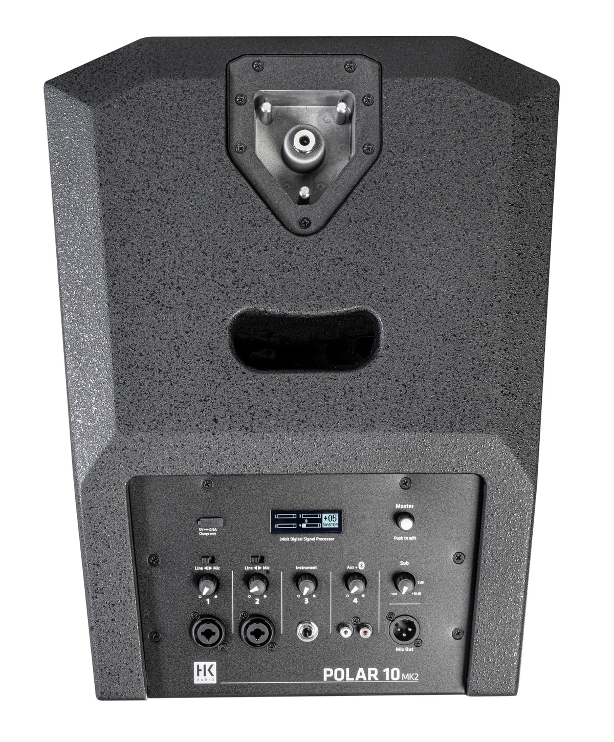HK Audio Polar 10 MK2 2000Watt Column PA System w/- Bluetooth - Black-HK Audio-Infinite Music