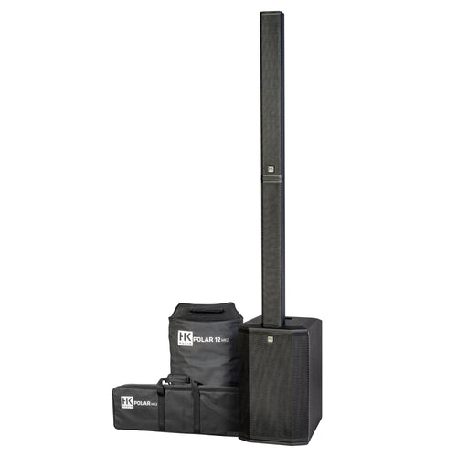 HK Audio Polar 12 MK2 2000Watt Column PA System w/- Bluetooth - Black-HK Audio-Infinite Music