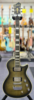 Hagstrom Ultra Max - Cosmic Black Burst Satin W/- Hardcase ( Pre Owned )-Hagstrom-Infinite Music