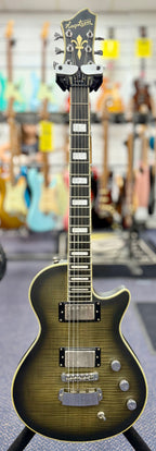 Hagstrom Ultra Max - Cosmic Black Burst Satin W/- Hardcase ( Pre Owned )-Hagstrom-Infinite Music