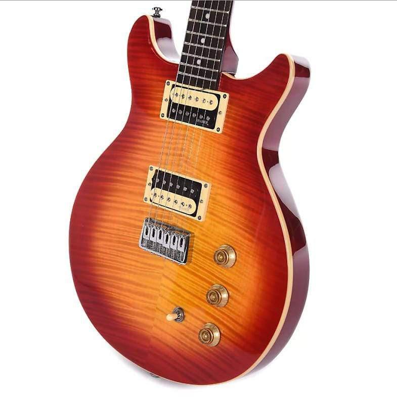 Hamer Flame Maple Cherry Sunburst Electric Guitar-Hamer-Infinite Music