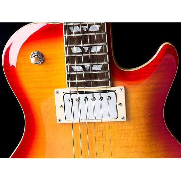 Hamer Flame Maple Cherry Sunburst Electric Guitar-Hamer-Infinite Music