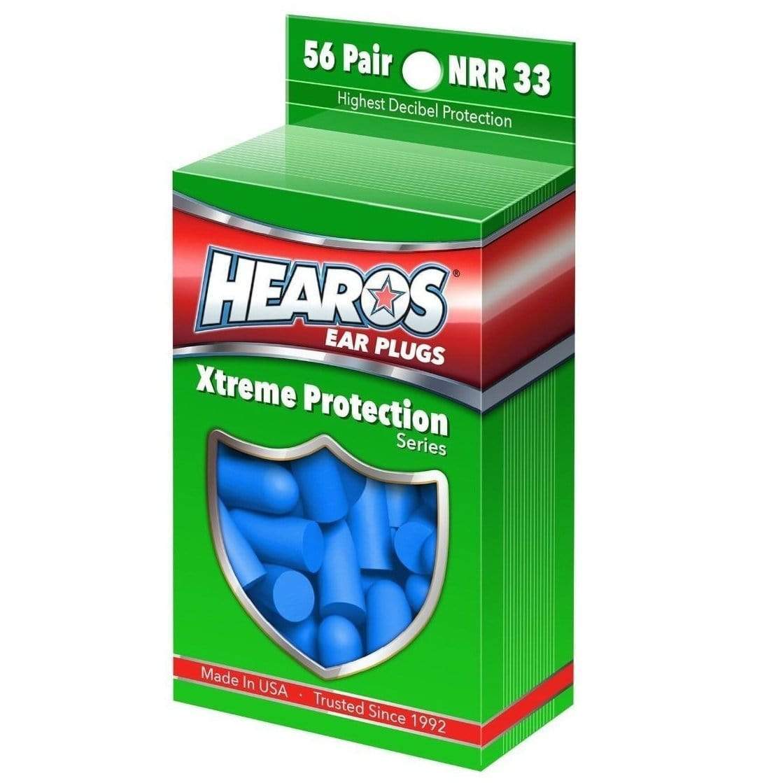 Hearos Xtreme protection Ear/Plugs Filters - Pack of 56 Pairs-Hearos-Infinite Music