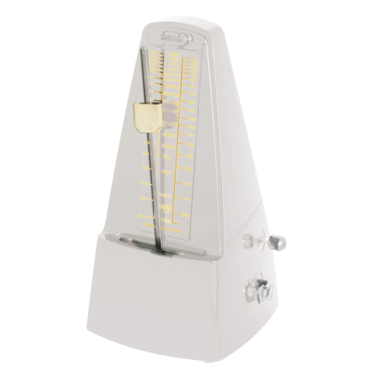 Hemingway White Plastic Metronome-Hemingway-Infinite Music