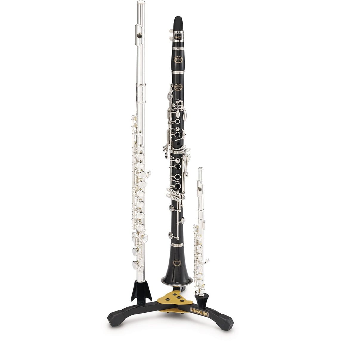 Hercules Combination Stand - Flute/Clarinet/Piccolo-Hercules-Infinite Music