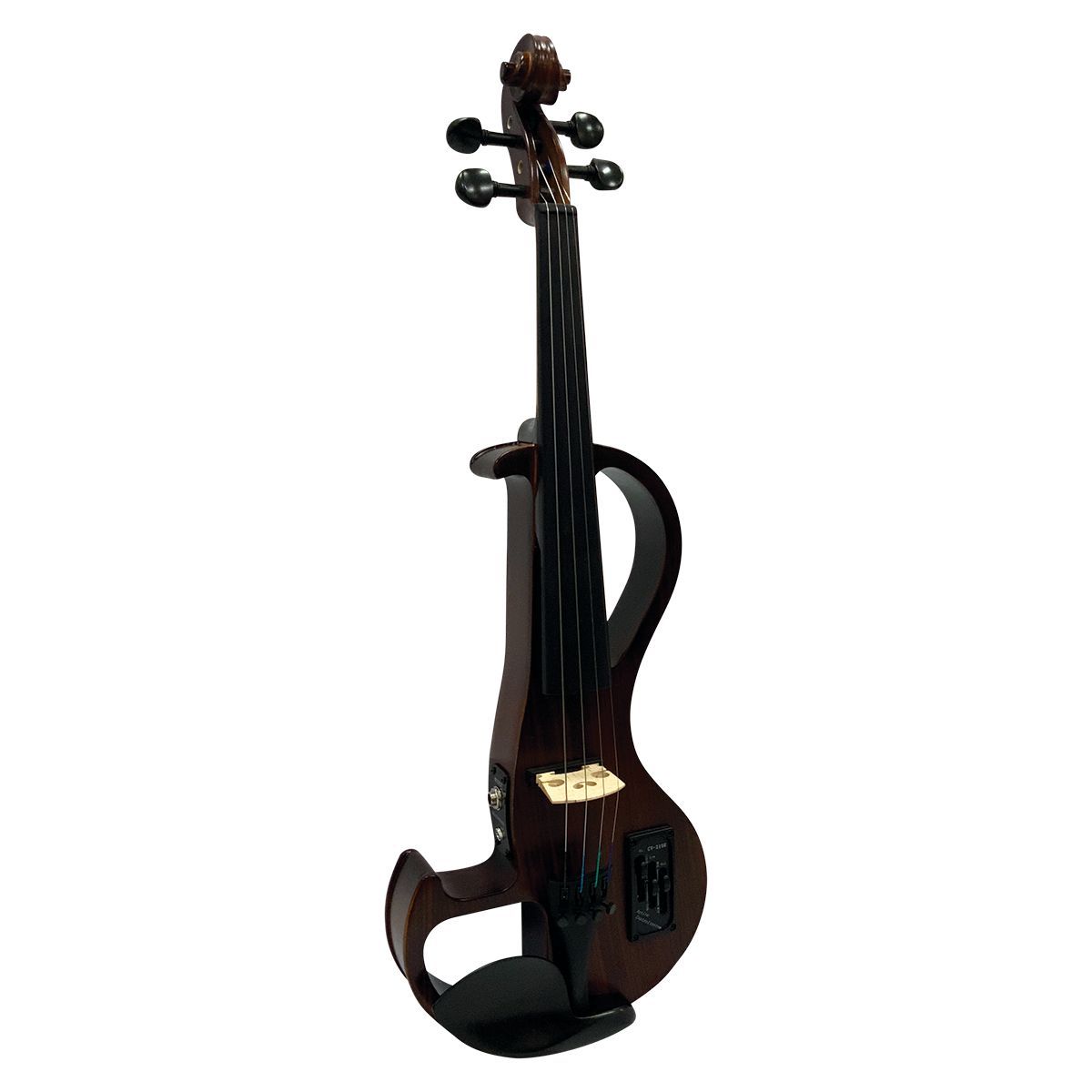 Hidersine 4/4 Zebrawood Electric Violin Outfit-Hidersine-Infinite Music