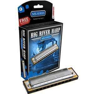 Hohner Big River 590DX Harmonica Key Of D-Hohner-Infinite Music