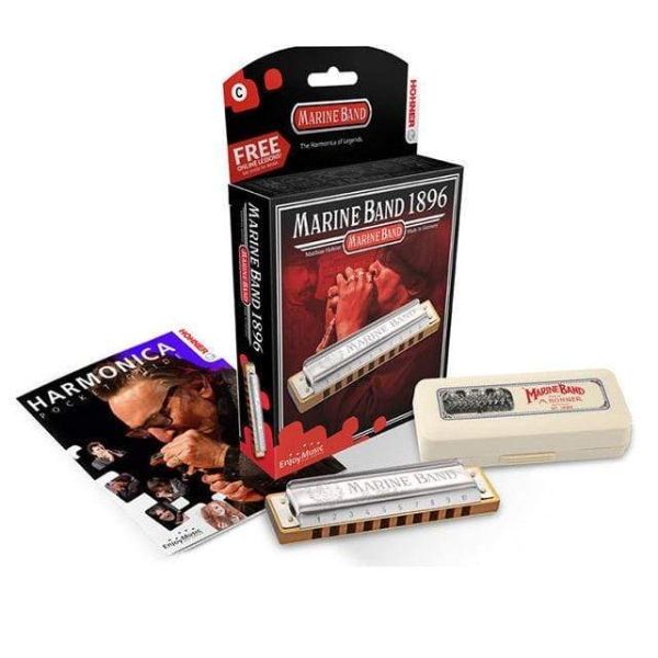 Hohner Marine Band 1896EX Harmonica - Key of E-Hohner-Infinite Music