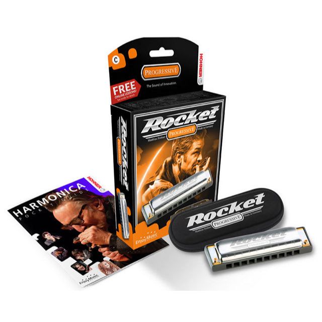 Hohner Progressive Series Rocket Harmonica - Key of G-Hohner-Infinite Music
