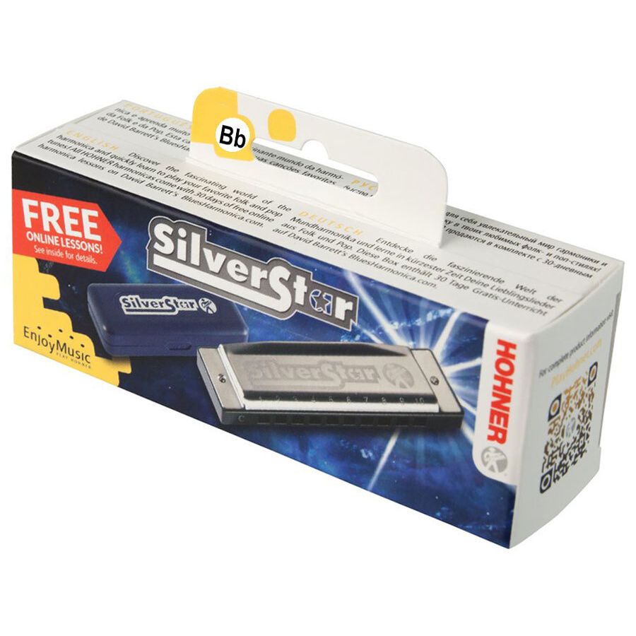 Hohner Silver Star 504BB Harmonica - Key of Bb-Hohner-Infinite Music