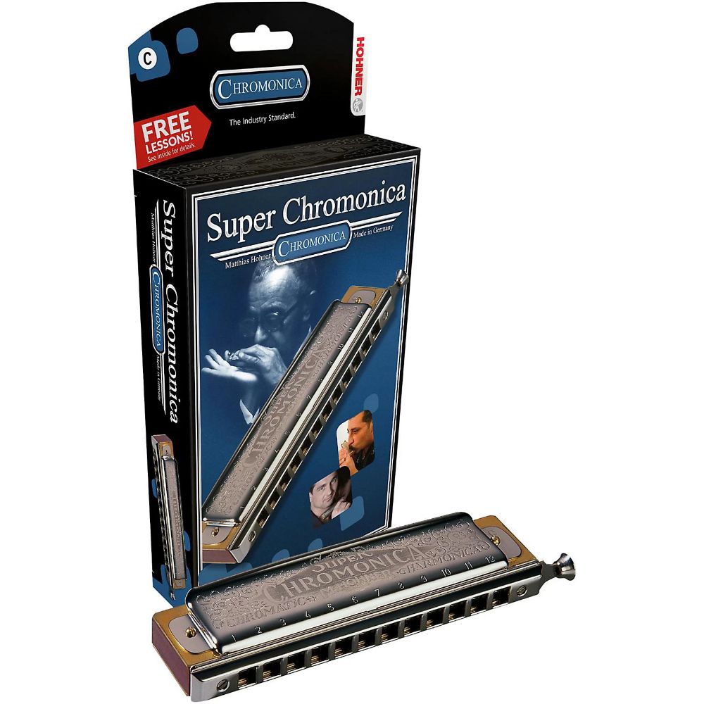 Hohner Super Chromonica Chromatic Harmonica - Key of C-Hohner-Infinite Music