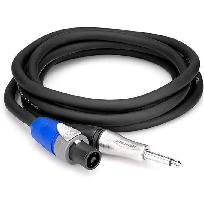 Hosa Technology 15Ft Edge Speaker Cable - Neutrik speakON to 1/4 in TS-Hosa Technology-Infinite Music