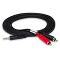 Hosa Technology CMR-203 3.5mm TRS to Dual RCA Stereo Breakout Cable - 3Ft-Hosa Technology-Infinite Music