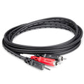 Hosa Technology CMR-225 3.5 mm TRS to RCA Stereo Breakout Cable - 25 feet-Hosa Technology-Infinite Music
