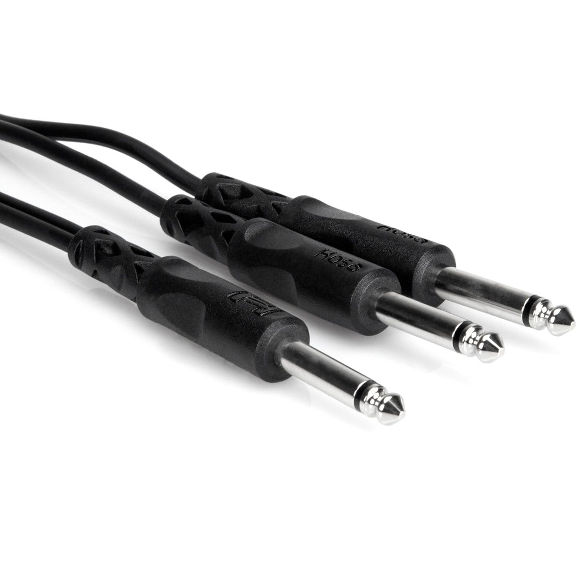 Hosa Technology CYP-103 1/4" TS to Dual 1/4" TS Y-Cable-Hosa Technology-Infinite Music