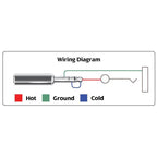 Hosa Technology DOC-106 Insert Direct-out Adapter 1/4 in TRS to 1/4 in TSF-Hosa Technology-Infinite Music