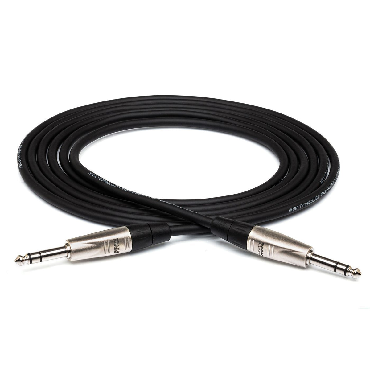 Hosa Technology REAN 1/4 in TRS to Same Pro Balanced Interconnect Cable - 10 Ft-Hosa Technology-Infinite Music