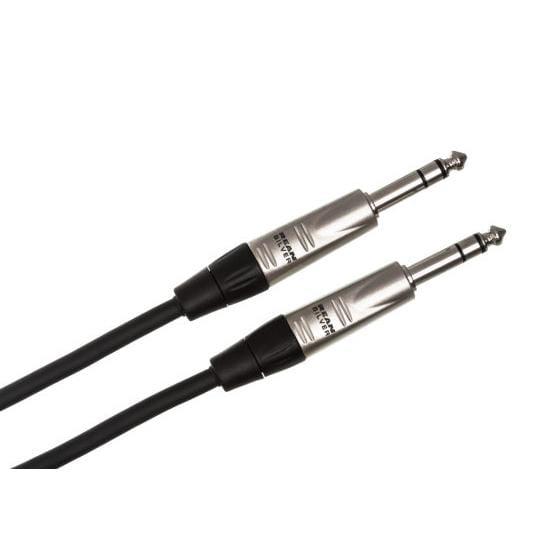Hosa Technology REAN 1/4 in TRS to Same Pro Balanced Interconnect Cable - 20 Ft-Hosa Technology-Infinite Music