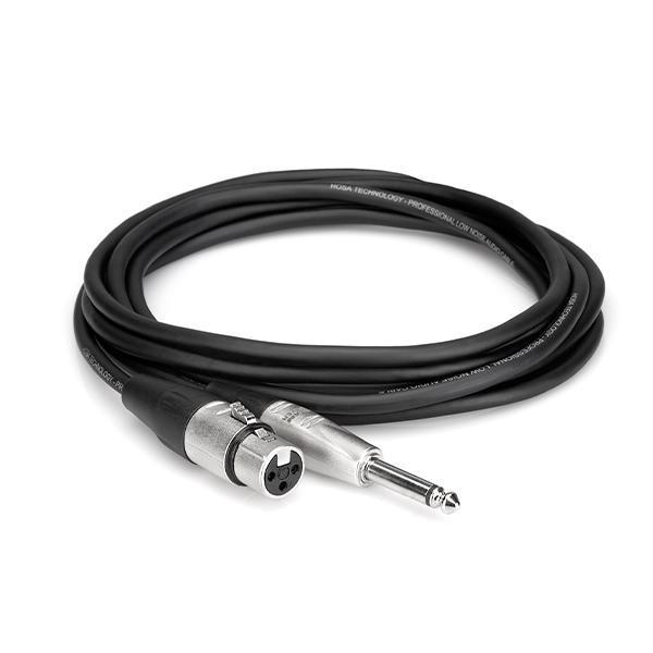 Hosa Technology REAN XLR3F to 1/4 in TS Pro Unbalanced Interconnect Cable - 3Ft-Hosa Technology-Infinite Music