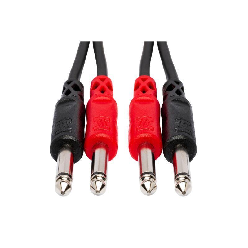Hosa Technology Stereo Interconnect Cable Dual 1/4 in TS to Same-Hosa Technology-Infinite Music