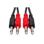 Hosa Technology Stereo Interconnect Cable Dual 1/4 in TS to Same-Hosa Technology-Infinite Music