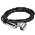 Hosa Technology XRR-105 XLR(F) to Right-Angle XLR(M) Balanced Interconnect Cable-Hosa Technology-Infinite Music