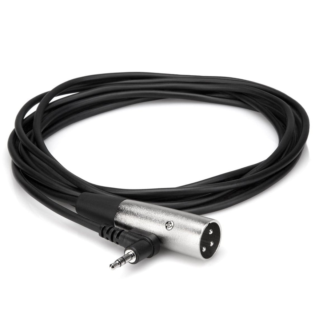 Hosa Technology XVM-110M Right-angle 3.5 mm TRS to XLR3M Microphone Cable-Hosa Technology-Infinite Music