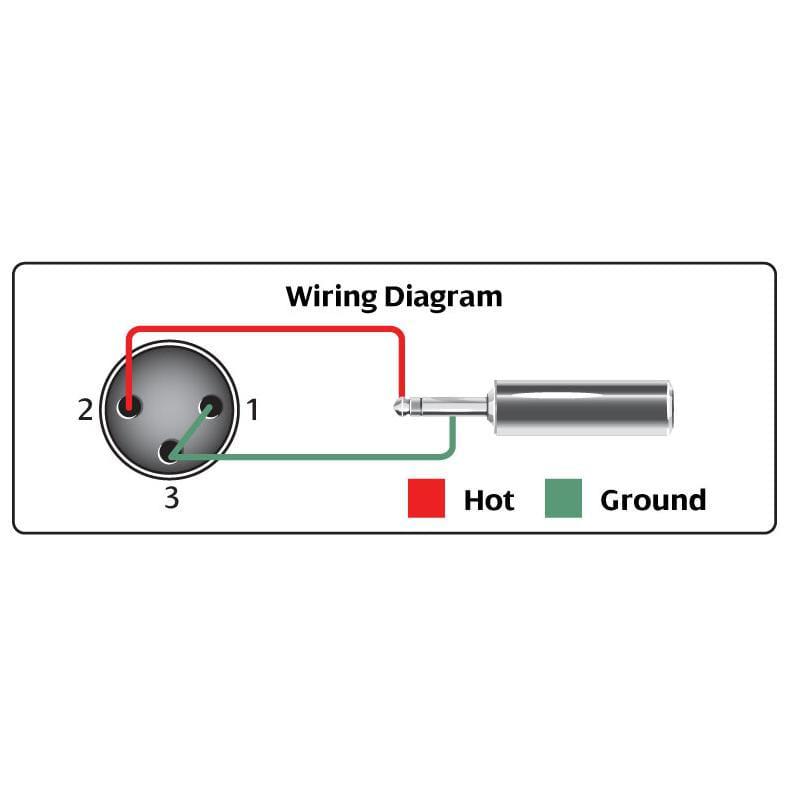 Hosa Technology XVM-305F XLR3F to Right-angle 3.5 mm TS Microphone Cable-Hosa Technology-Infinite Music