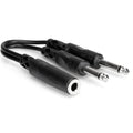 Hosa Technology YPP-106 Y Cable 1/4 in TSF to Dual 1/4 in TS-Hosa Technology-Infinite Music