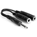 Hosa Technology YPP-111 Y Cable 1/4 in TS to Dual 1/4 in TSF-Hosa Technology-Infinite Music