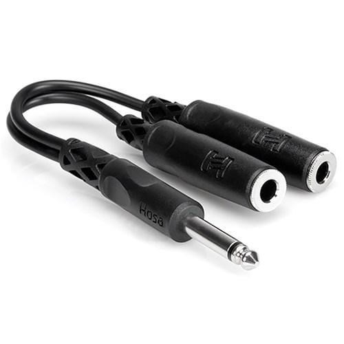 Hosa Technology YPP-111 Y Cable 1/4 in TS to Dual 1/4 in TSF-Hosa Technology-Infinite Music