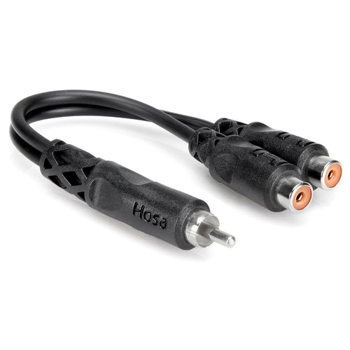 Hosa Technology YRA-104 Y Cable RCA to Dual RCAF-Hosa Technology-Infinite Music